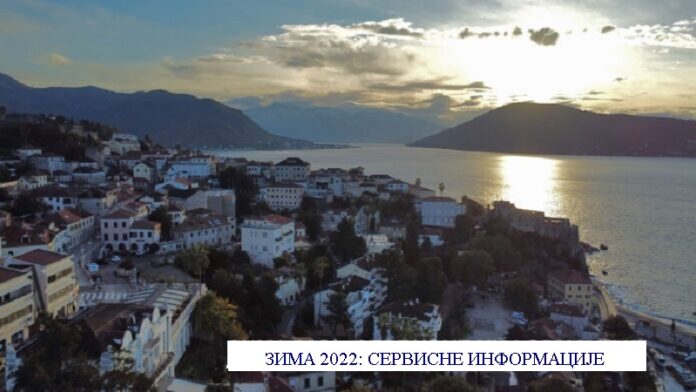 zima 2022 servisne informacije