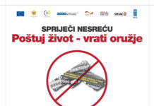 „Поштуј живот, врати оружје“: од почетка године враћено 3.942 комада оружја и преко 130.000 комада муниције