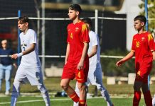 Uzunovski kapiten u oba meča: kadeti Crne Gore poraženi u prijateljskim duelima sa Kiprom