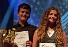 Солисти Цвркутића Лена и Урош награђени на фестивалу у Београду