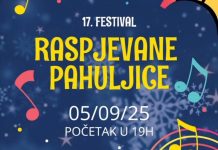 Дјечији хор Цвркутићи на фестивалу Распјеване пахуљице