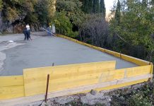 Бетониран плато на Сврчугама