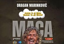 Комедија „Каква ти је жена, такав ти је живот“ на сцени Дворане Парк у недељу, 30. новембра