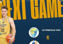 Košarkaši “Primorja” spremno dočekuju KK “Mornar barsko zlato” iz Bara