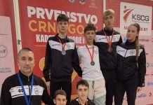 Пет медаљa за Шотокан тим на Државном првенству