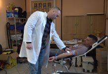Акцијом добровољног давања крви у Бијелој прикупљено 11 јединица