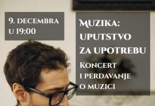 Nastup i radionica violiniste Andreja Baskina večeras u Muzičkoj školi