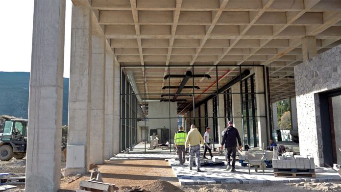 Autobuska stanica u Igalu, radovi 1, decembar 2025