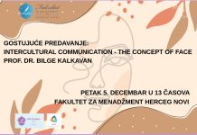 Гостујуће предавање на Факултету за менаџмент у Херцег Новом