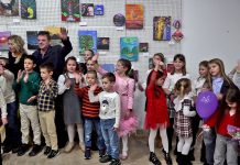 Отворена излозба слика талентованих малишана „Зимско Сунце“ у Институту Игалу