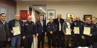 Награђени најбољи службеници Одјељења безбједности Херцег Нови за 2025. годину