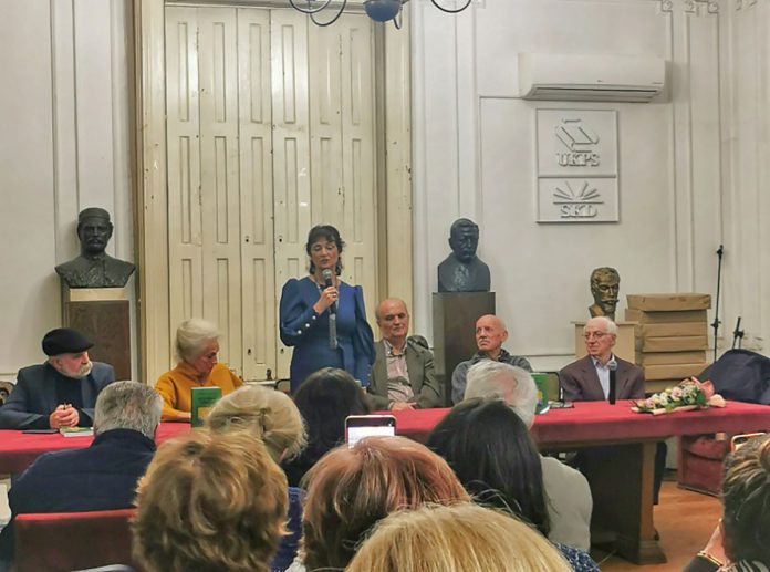 Olivera Dokelstic, promocija knjige u Beogradu, decembar 2025