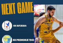 Derbi košarkaša “Primorja” i “Sutjeske” večeras u Nikšiću