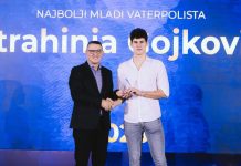 Strahinja Gojković najbolji mladi vaterpolista, Miroslav Perković najbolji senior, najbolji vatetpolo trener Nebojša Milić