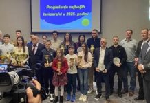 Херцегновском тенисеру Алексеју Јефимовском додијељено признање на избору најбољих за 2025. годину