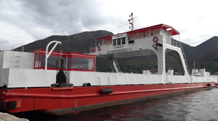 Trajekt Kamenari Lepetane decembar 2025.