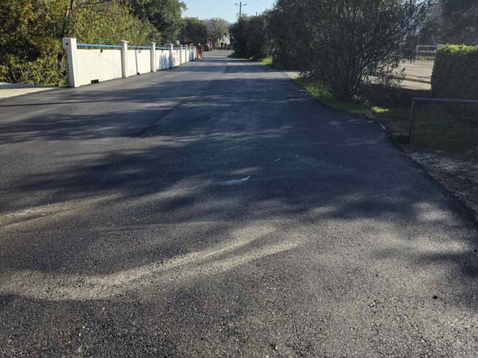 asfaltirana ulica u Bosicima