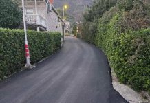 Асфалтиране улице у Баошићима