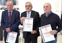 Божу Шеровићу плакета СОБНОР-а Црне Горе