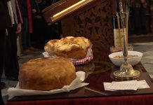 Služena liturgija povodom proslave Pravoslavne Nove godine