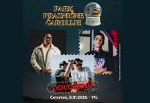 Одгођен музички догађај у Парку празничне чаролије