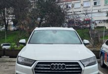 На Дебелом бријегу одузет аутомобил
