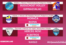 Градски дерби у Игалу затвара 16. коло ЕПЦГ Суперлиге