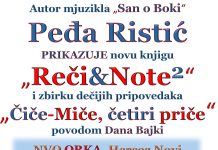 Промоција књига Пеђе Ристића сутра вече у НВО „Орка“