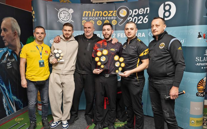 Turnir u bilijaru Mimoza open 2026 3, februar 2026