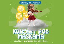 Традиционални концерт „Под маскама“ сутра у Музичкој школи