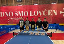 Доминација стонотенисера Новог на првенству Црне Горе