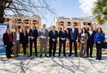 Ministri Šahmanović i Gutić posjetili gradilište novog objekta u okviru JU Dom za stare „Grabovac“ u Risnu