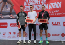 Жељко Дабовић трећи на јубиларном десетом Мостарском полумаратону