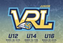 Почиње ВРЛ Јуниор лига у Шапцу и Будви