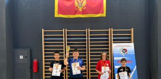 Низ медаља за младе стонотенисере Новог на првенствима Црне Горе