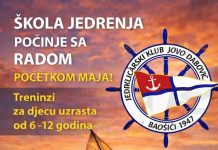 Једриличарски клуб „Јово Дабовић“ отвара упис у школу једрења за најмлађе