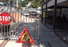 Настављена замјена поломљених плоча на шеталишту