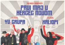 Првомајски празник у Херцег Новом уз YU групу и Калиопи