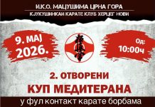 Други отворени Куп Медитерана у фул контакт каратеу 9. маја у Игалу