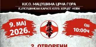 Drugi otvoreni Kup Mediterana u ful kontakt karateu 9. maja u Igalu