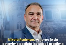 Радман честитао 21. мај: Градимо друштво у којем ће наша дјеца жељети да остану, стварају и воле