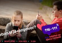 У оквиру услуге СОС телефон за дјецу и младе сада доступна и “chat” опција