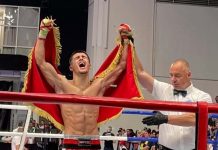 Кик боксер Гзим Прелвукај на Свјетском купу у Турској