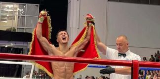 Кик боксер Гзим Прелвукај на Свјетском купу у Турској