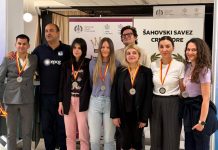 Херцег Нови у врху табеле и на побједничком постољу