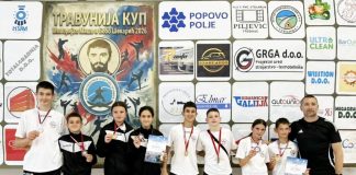 Osam medalja za karatiste Šotokan tima na kupu u Trebinju