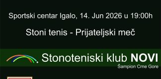 Наредног викенда стонотениски турнир „Херцег Нови Опен 2026“ у знаку јубилеја