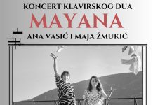 Клавирски дуо Мајана вечерас у Музичкој школи