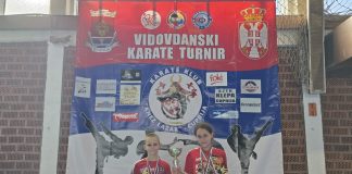 Дупло злато за Николину, Петра и Лазара на Видовданском карате турниру у Ћуприји